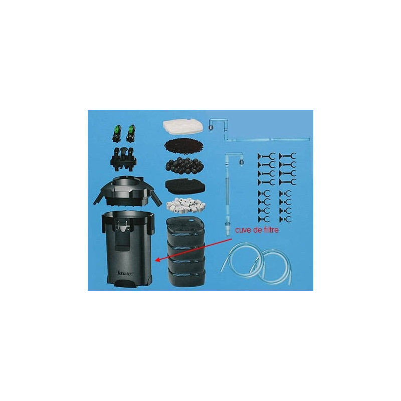 Cuve de filtre Tetratec EX400 Cuve de filtre Tetratec EX400