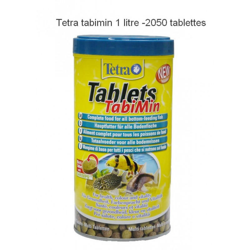 Tetra Tabi Min 1 litre / 2050 tablettes