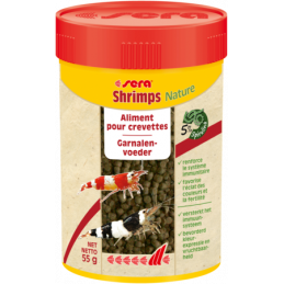 Aliment pour crevettes à base de spiruline et de fruits d’aulne